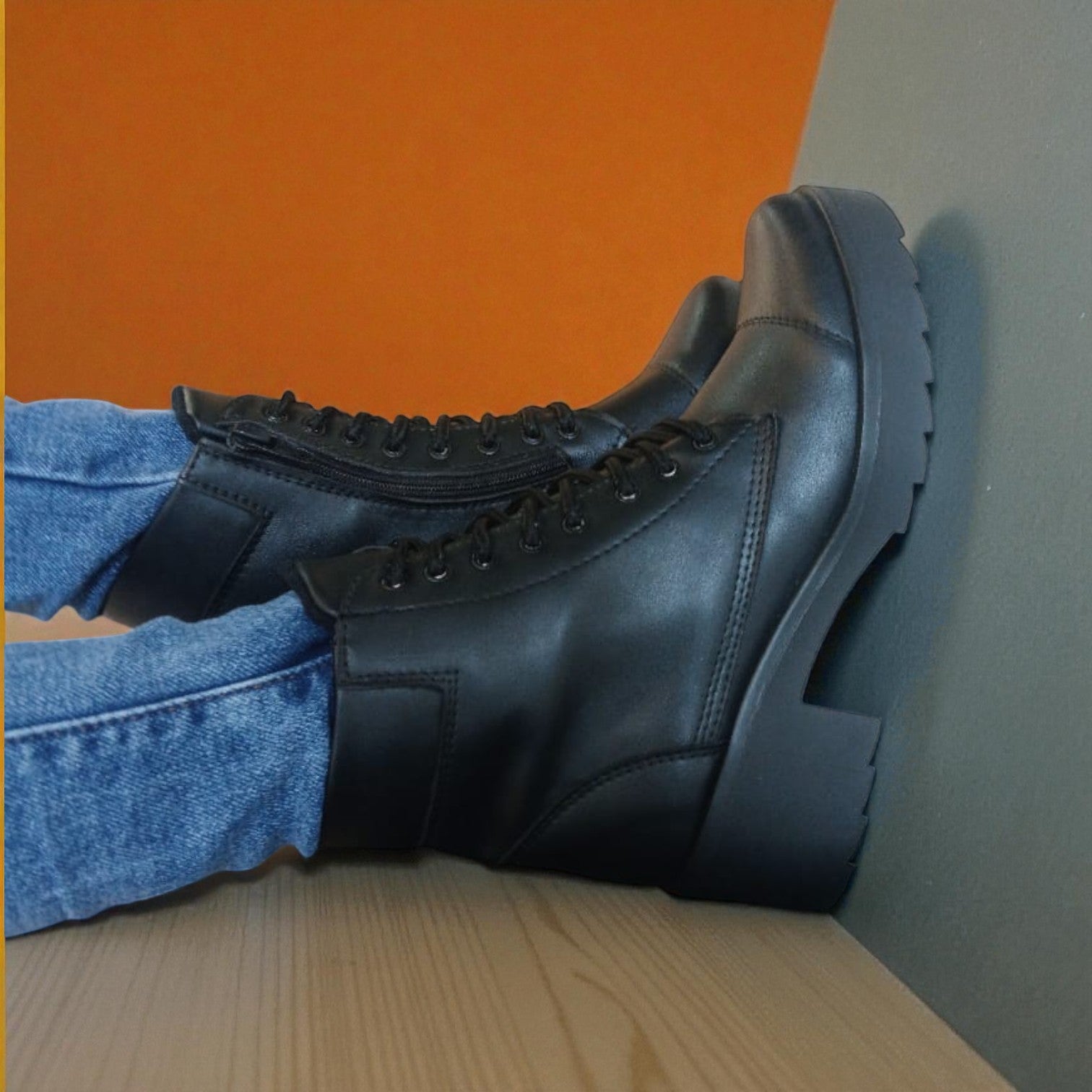 Botin 3.5 Mate y charol