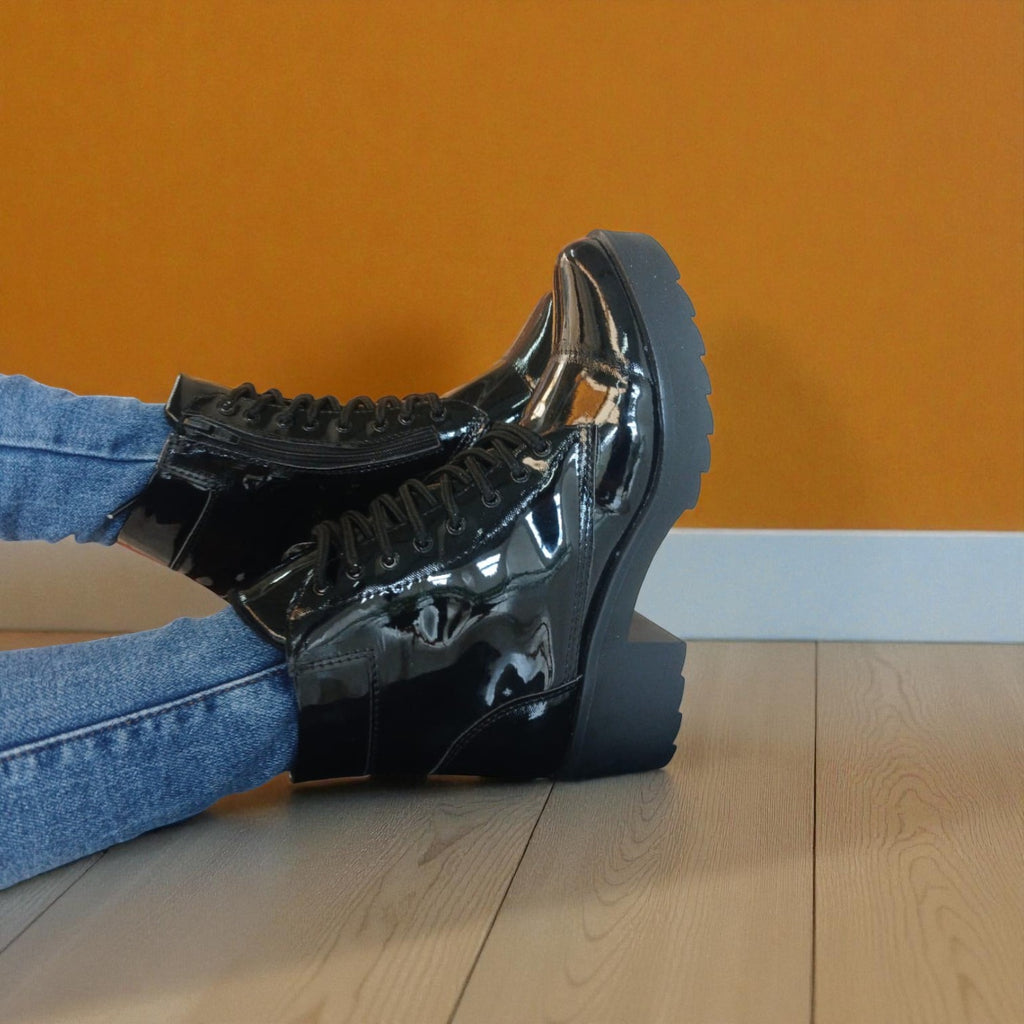 Botin 3.5 Mate y charol